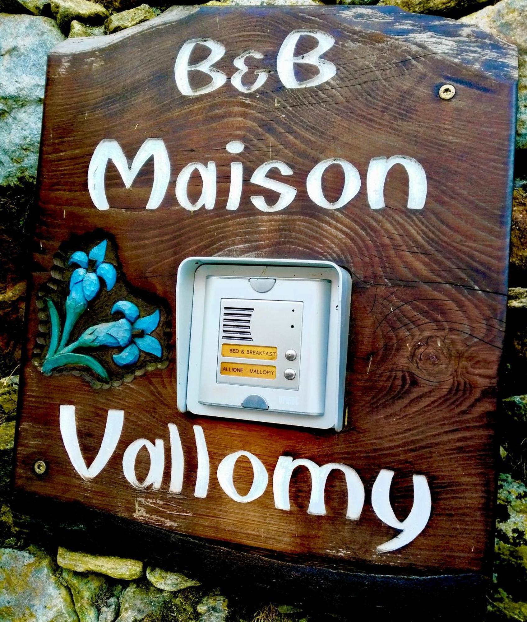 B&B Maison Vallomy Lillianes Exterior photo